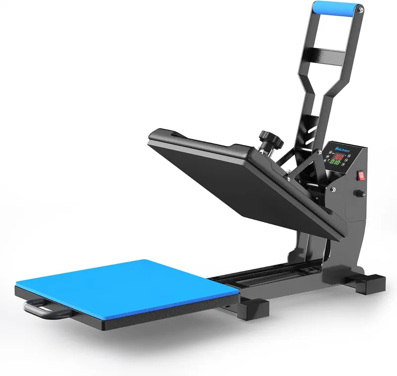 Delclynee 15 x 15 Slide Out Heat Press Machine for T Shirts